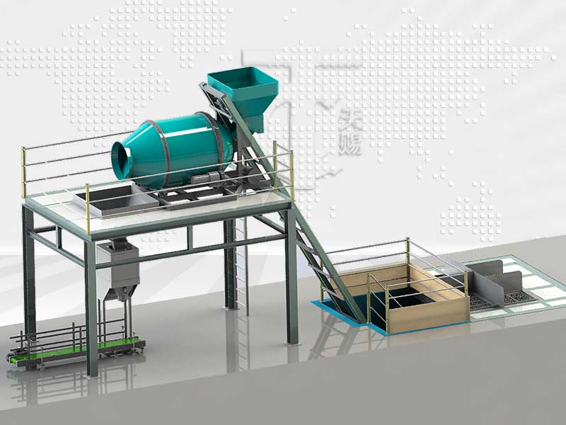 OEM China Fertilizer Making Machine Price - BB fertilizer production line – Tianci