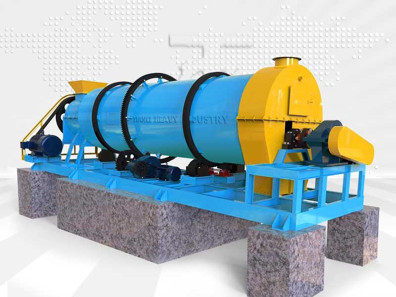 100% Original Factory Compound Fertilizer Drum Granulator - Organic fertilizer and compound fertilizer combine – Tianci