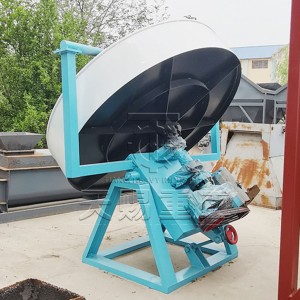 Disc granulator for NPK fertilizer granulation line