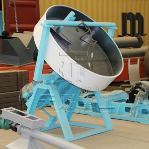 Disc granulator for NPK fertilizer granulation line