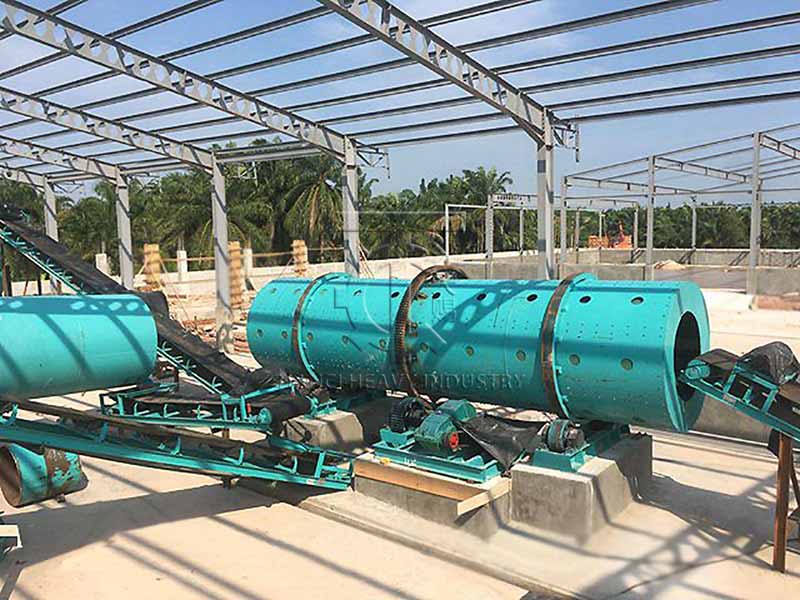 Drum Granulator Installation