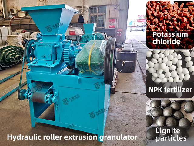 Hydraulic roller extrusion granulator-Tianci new product