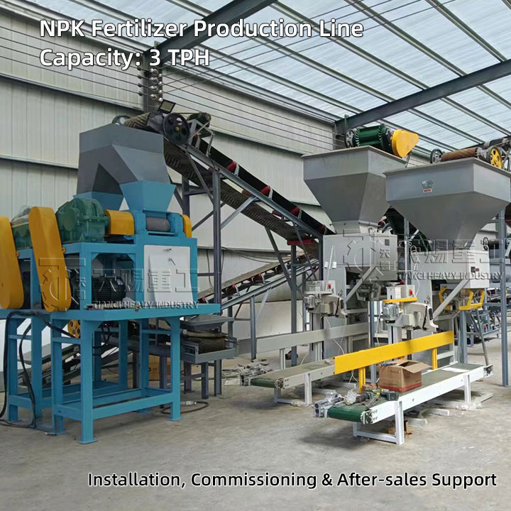 NPK-produktionslinje | Højeffektiv gødningsanlæg