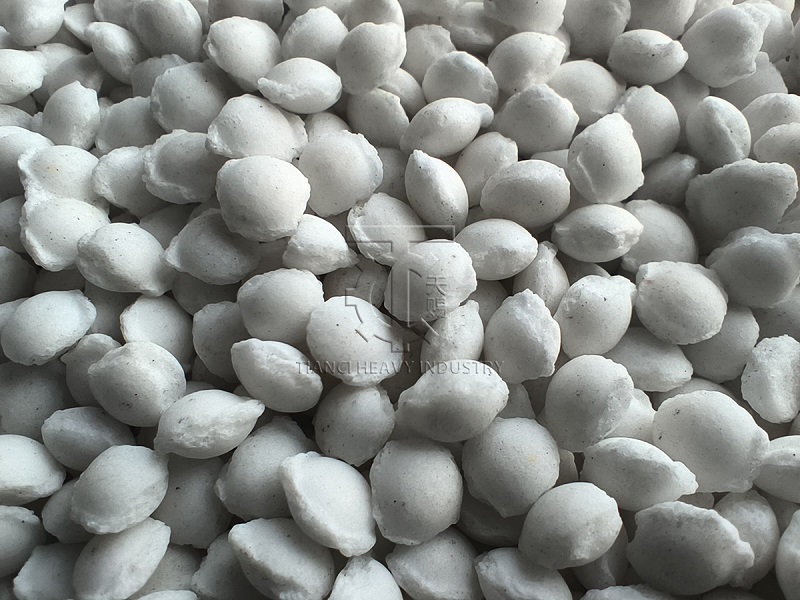 Pellets Produced By a Double roller Extrusion Granulator