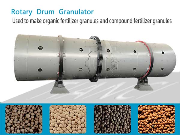 Fertilizer Rotary Drum Granulator