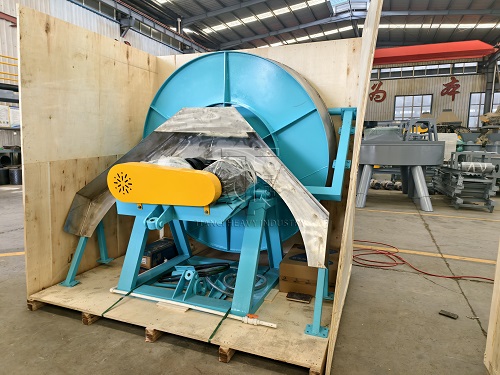 disc granulator shipped