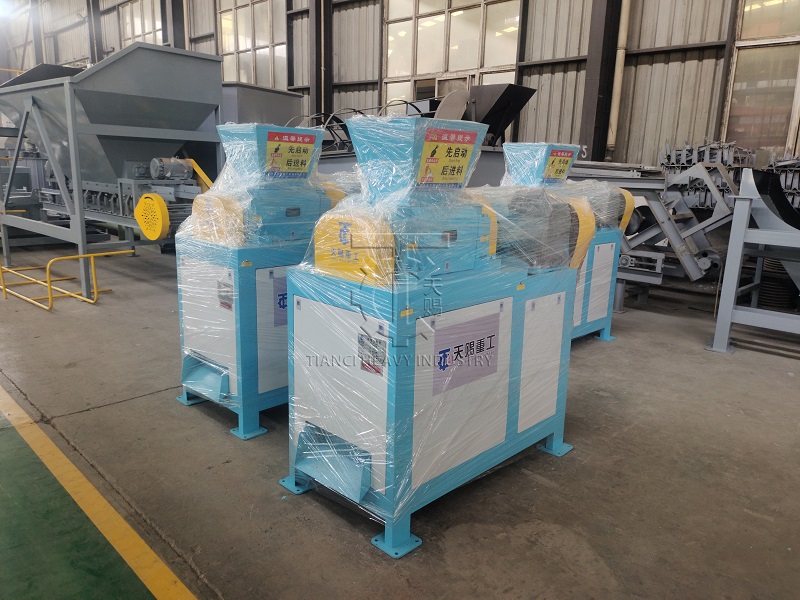 double roller extrusion granulators