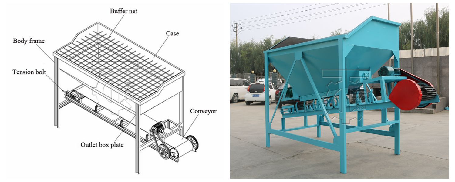 forklift feeding bin17