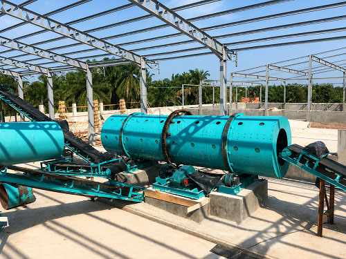 rotary-drum-granulation-production-line-project