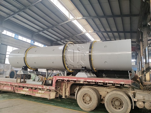 rotary drum granulator shipped