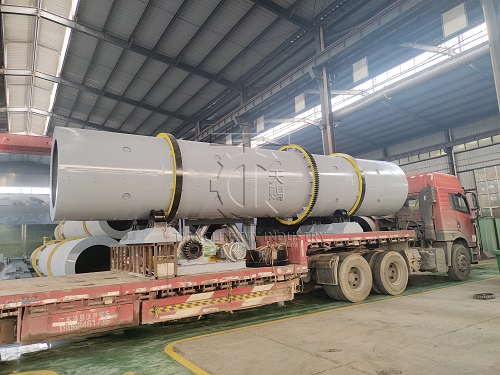 rotary drum granulator shipped
