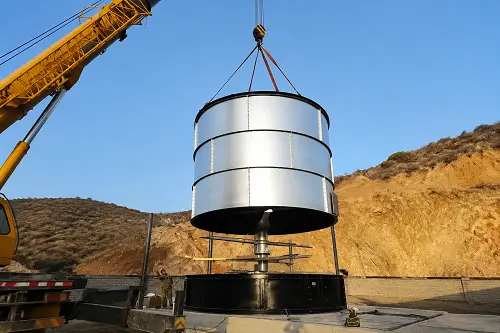 vertical fermentation tank working project 02