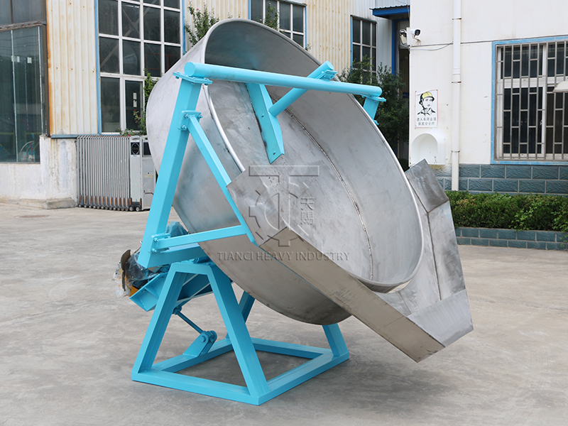Application of disc granulator in mineral powder particles